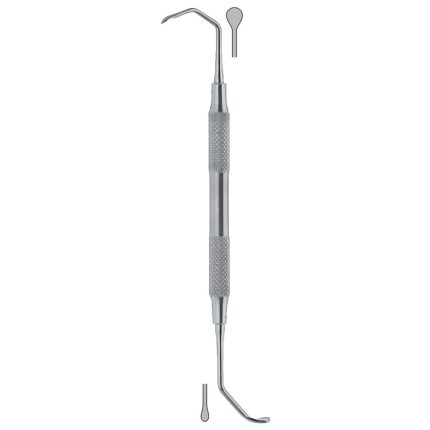 Blunt sinus lift curettes 17,0 cm