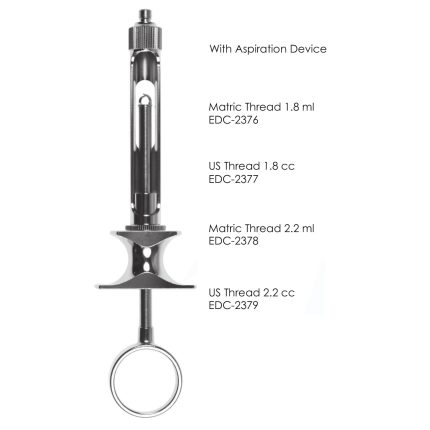 Matric Thread 1.8 ml With Aspiration Device