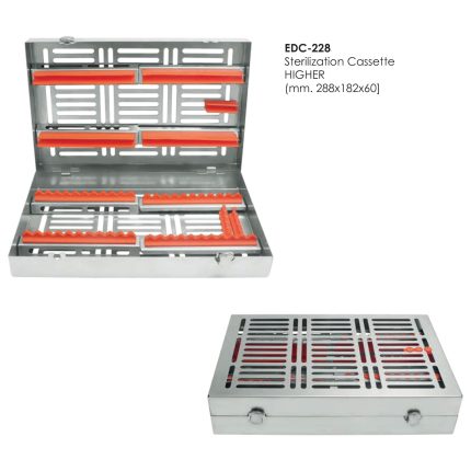 Sterilization Cassette HIGHER (mm. 288x182x60]