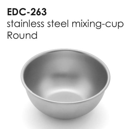 stainless steel mixing-cup Round