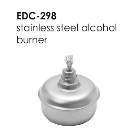 stainless steel alcohol  burner